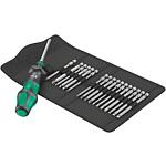 Kit de tournevis Kraftform Turbo à fente, Phillips, Tornevis®, à six pans creux en pouces, à quatre pans creux, 19 pièces
