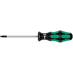 Tournevis Torx®-Plus 867 IP Kraftform Plus Séries 300, lame ronde, pointe Black Point