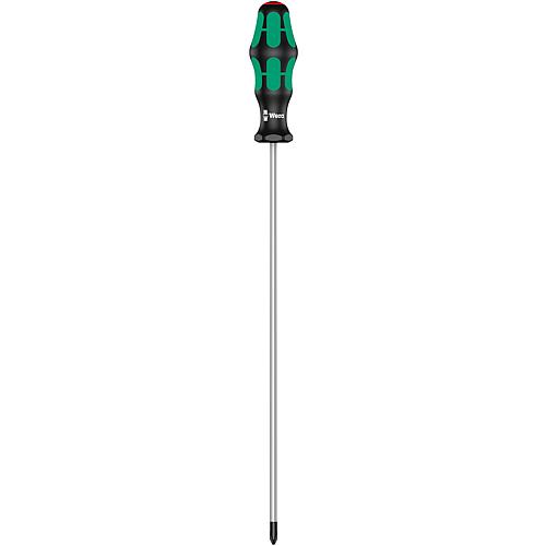 Tournevis Phillips Wera 350 Kraftform Plus Séries 300, lame ronde, PH2 x 300 mm