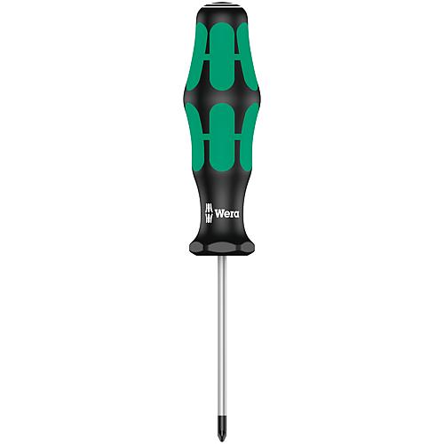 Tournevis Pozidriv Wera 355 Kraftform Plus Séries 300, lame ronde, PZ0 x 60 mm