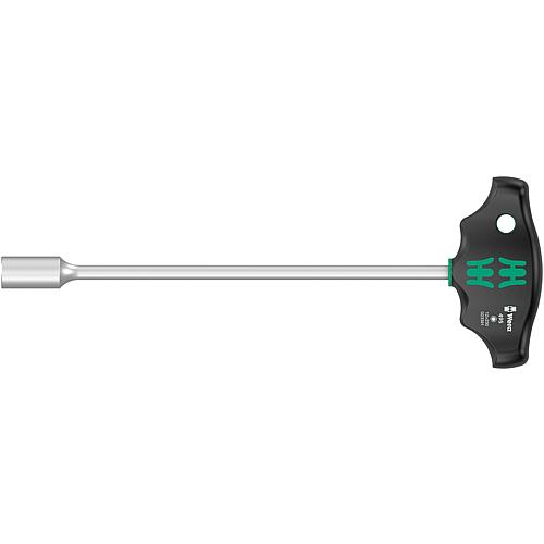 Tournevis à six pans extérieurs (ouv. de pipe) Wera 495 Séries 400 Poignée transversale SW 12,0 x 230 mm