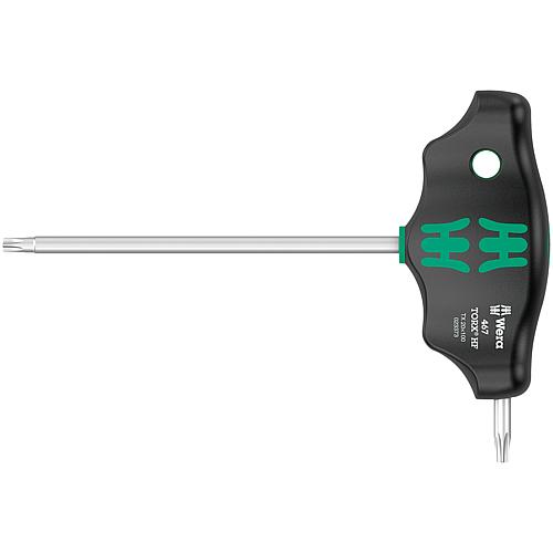 Tournevis Torx® WERA 467 HF Séries 400 manche transversal, avec fonction de retenue, T20 x 100 mm