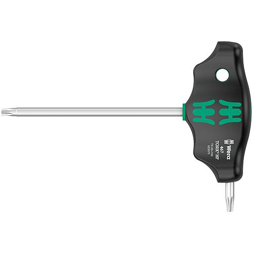 Tournevis Torx® à poignée transversale WERA tige longue et courte, fonction de retenue Standard 1