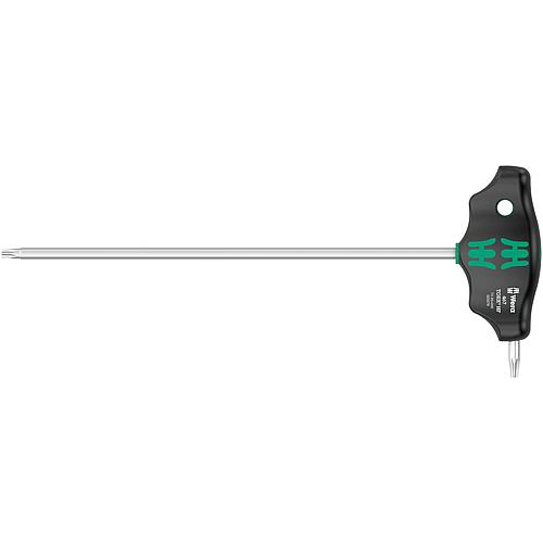 Tournevis Torx® WERA 467 HF Séries 400 manche transversal, avec fonction de retenue, T25 x 200 mm