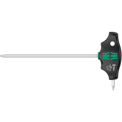 Tournevis Torx® WERA 467 HF Séries 400 manche transversal, avec fonction de retenue, T30 x 200 mm