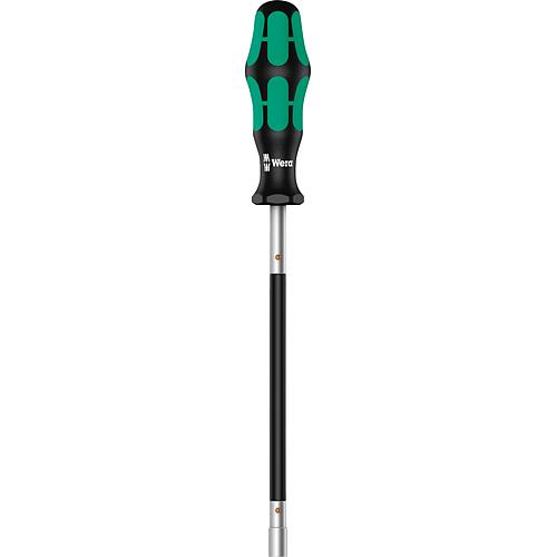Tournevis pour vis à empreinte carrée WERA Kraftform Plus-Série 300 lame ronde Standard 1