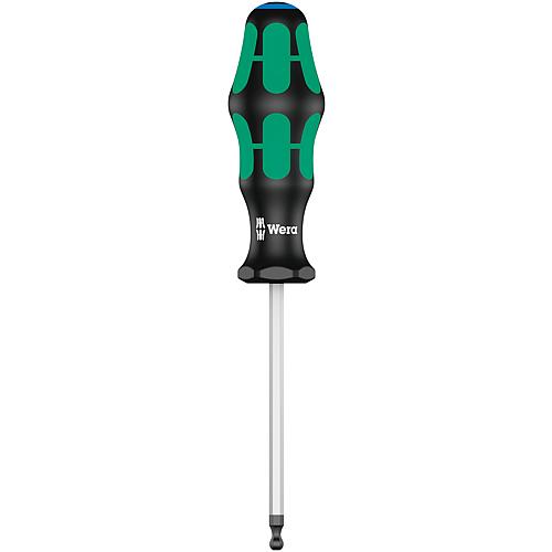 Tournevis à tête sphérique à six pans creux 352 Kraftform Plus Séries 300, lame hexagonale, pointe Black Point Standard 1