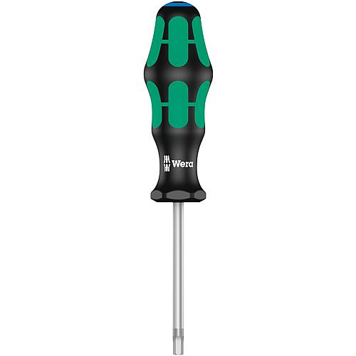 Tournevis pour vis à six pans creux Wera 354 Kraftform Plus Séries 300, lame ronde, Hex-Plus, SW 5,0 x 80 mm