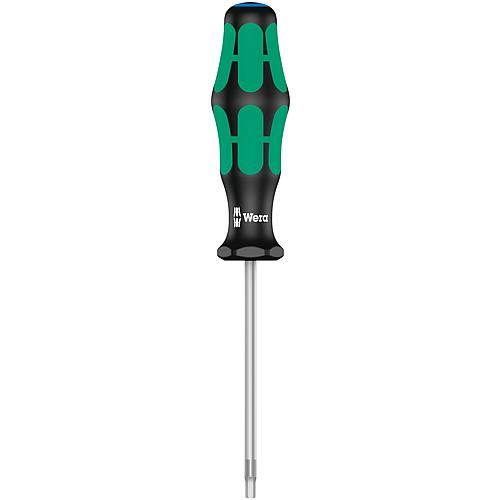 Tournevis pour vis à six pans creux Wera 354 Kraftform Plus Séries 300, lame ronde, Hex-Plus, SW 3,0 x 75 mm