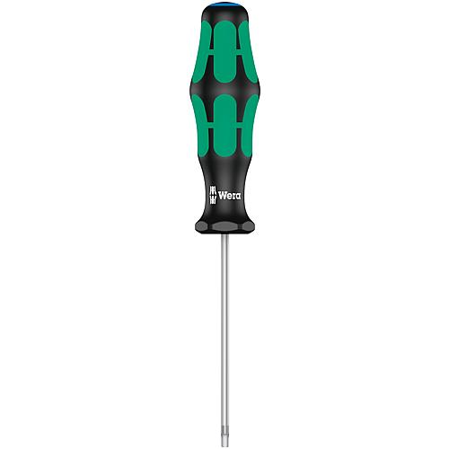 Tournevis pour vis à six pans creux Wera 354 Kraftform Plus Séries 300, lame ronde, Hex-Plus, SW 2,5 x 75 mm