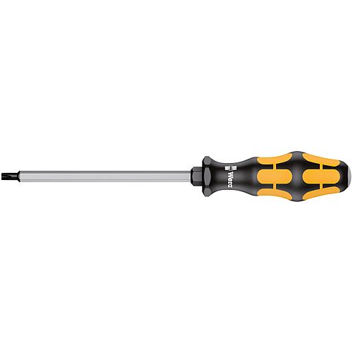 Tournevis Torx® avec embout à frapper Wera 977 Kraftform Plus Séries 900, lame traversante hexagonale, T30 x 150 mm