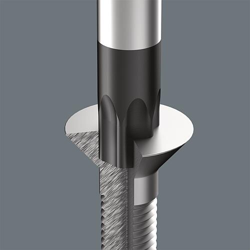 Tournevis Torx® avec embout à frapper 977 Kraftform Plus Séries 900, lame traversante hexagonale Anwendung 4