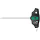 Tournevis Torx® WERA 467 HF Séries 400 manche transversal, avec fonction de retenue, T8 x 100 mm