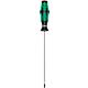 Tournevis à fente Wera 335 Kraftform Plus Séries 300, lame pour électriciens, lame ronde, SL3,0 x 0,5 x 150 mm