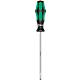 Tournevis à fente Wera 335 Kraftform Plus Séries 300, lame pour électricien, lame ronde, pointe Lasertip, SL5,5 x 1,0 x 150 mm