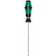 Tournevis à fente Wera 335 Kraftform Plus Séries 300, lame pour électricien, lame ronde, pointe Lasertip, SL4,0 x 0,8 x 150 mm