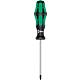 Tournevis Torx®-TH (avec perçage) Wera 3867 BO Kraftform Plus Séries 300, lame ronde, pointe Black Point, T20H x 100 mm