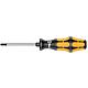 Tournevis Torx® avec embout à frapper Wera 977 Kraftform Plus Séries 900, lame traversante hexagonale, T15 x 80 mm