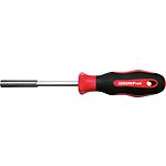 Tournevis porte-embout 1/4", avec aimant puissant