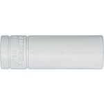 Douille pour bougie 1/2" 6 pans avec carré conducteur, 16 mm