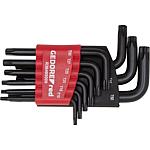 Clés mâles coudées et clé Allen
