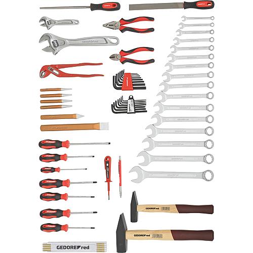 Mallette à outils ALLROUND, 59 pièces Anwendung 1