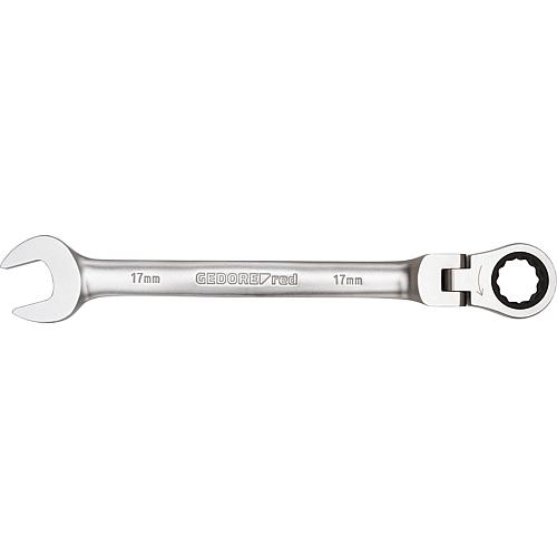 Clé à cliquet articulée à mâchoire, métrique, non réversible, R0730 Standard 1