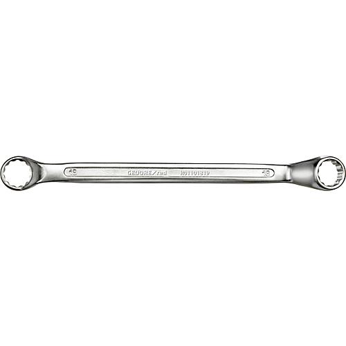 Clé polygonale double, métrique, longue, Contre-coudée, R0110 Standard 1