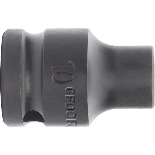 Douilles impact 1/2" mâle, métrique, courtes, R6300 Standard 1