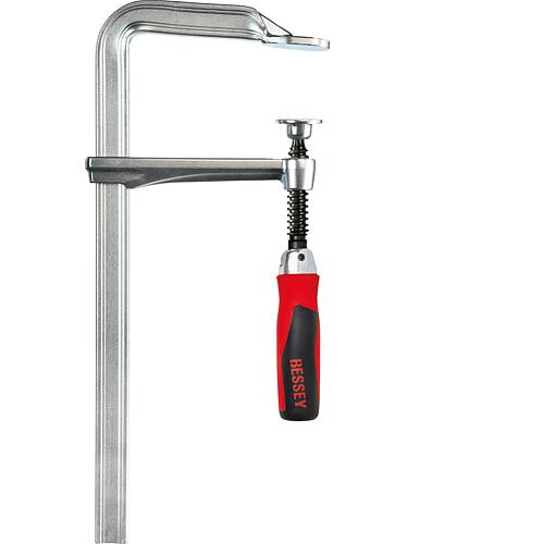Serre-joints tout acier avec poignée plastique bi-matière et fonction pliante Standard 1