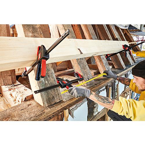 Serre-joint à une main EZ avec poignée en plastique à 2 composants Anwendung 3