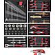 Assortiment d´outils, dans module en mousse, 81 pièces Standard 1