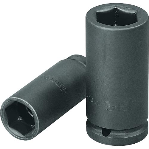 Douilles impact 1/2", 6 pans, longues Standard 1