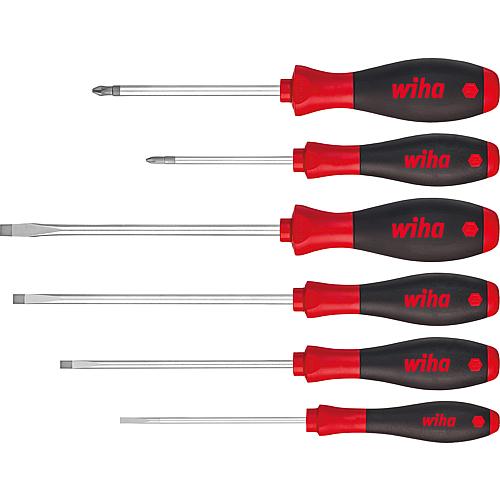 Jeu de tournevis fente, Phillips, 6 pièces Standard 1