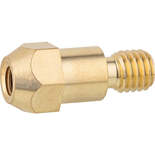 Porte-gicleur pour gicleurs M8 L = 28 mm