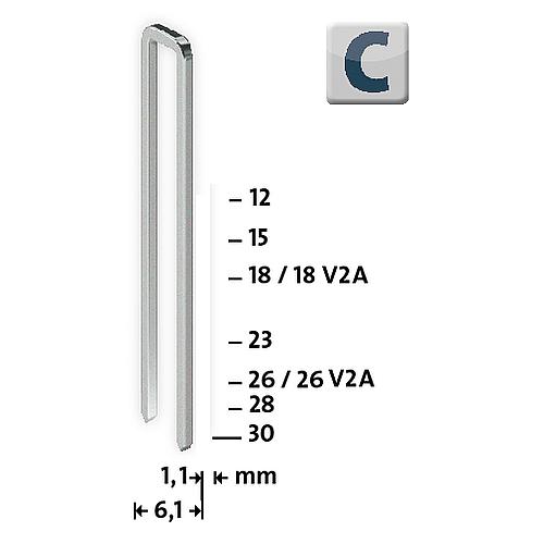 agrafe à dos fin C 4 Standard 1