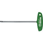 Tournevis Torx® 364, Clé six pans Torx® avec manche transversal, pointe ChromTop