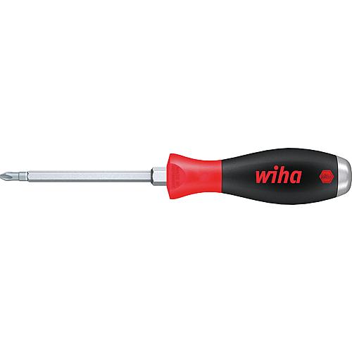 Tournevis Phillips avec embout à frapper wiha 531 SoftFinish®, lame traversante à 6 pans, PH3 x 150 mm