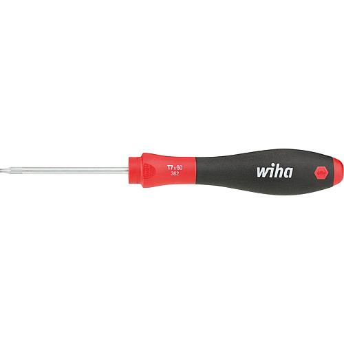 Tournevis Torx® wiha 362 SoftFinish®, lame ronde, T7 x 60 mm