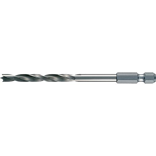 ALPEN meche a bois helicoidale avec tige 6 pans 1/4'' Ø 4 mm