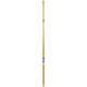 Ideal Manche long en hêtre 1750mm droit, brut, affûté pour Sieger Rechen