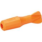 Manche en plastique pour limes de tronçonneuses 8" rondes