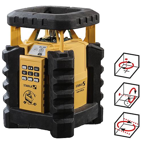 Kit laser rotatif LAR 350, rouge avec mallette de transport Anwendung 2