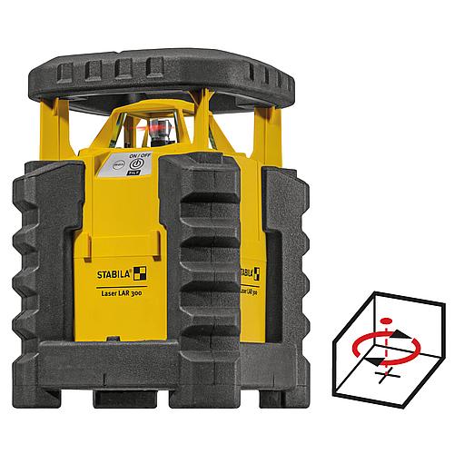 Kit laser rotatif LAR 300, rouge avec valise de transport Anwendung 2