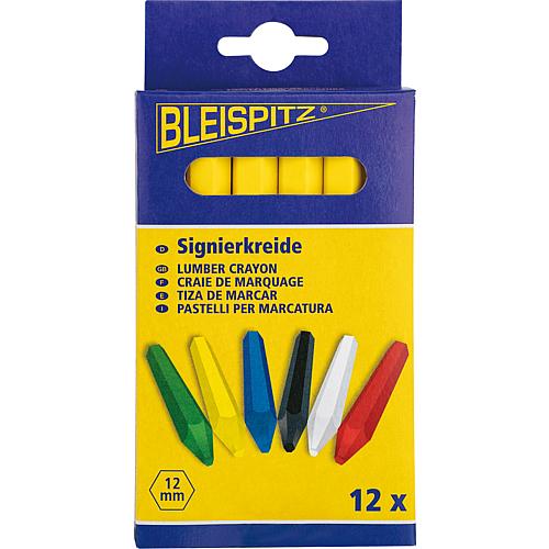Craie de marquage HAROMAC jaune cond=12 pcs
