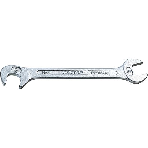 Clé à fourche double, métrique, courte Standard 1