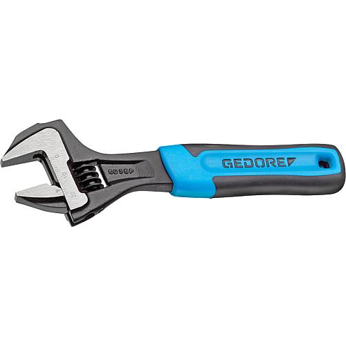 Clé à molette avec revêtement de poignée, phosphatée Standard 1