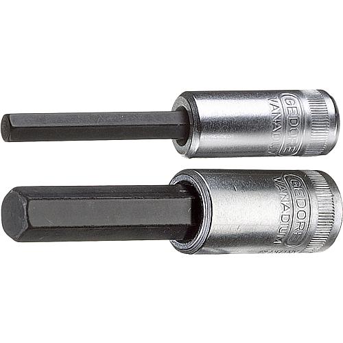 Embout de tournevis 1/4" Six pans creux, métrique, long Anwendung 2