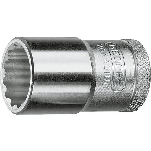 Douilles pour cliquet 1/2" mâle douze pans, métrique, courte Anwendung 1