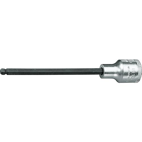 Jeu de douilles tournevis 1/2" à tête sphérique, métrique, long Standard 1